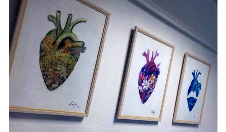 Η 12χρονη Πελαγία Γοτουχίδου ζωγράφισε για την Καρδιολογική του «Μαμάτσειου» Κοζάνης (φωτο)