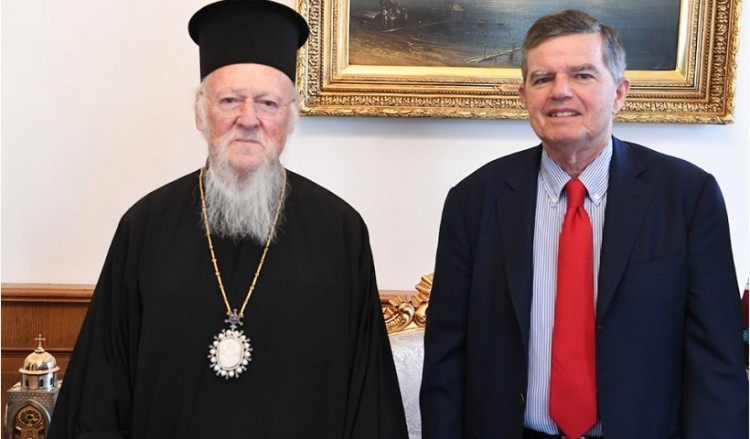 Ο νέος διοικητής του Αγίου Όρους στον Οικουμενικό Πατριάρχη