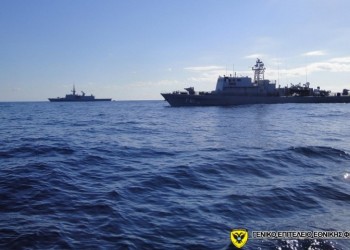 Ναυτική άσκηση Γαλλίας-Κύπρου στην κυπριακή ΑΟΖ