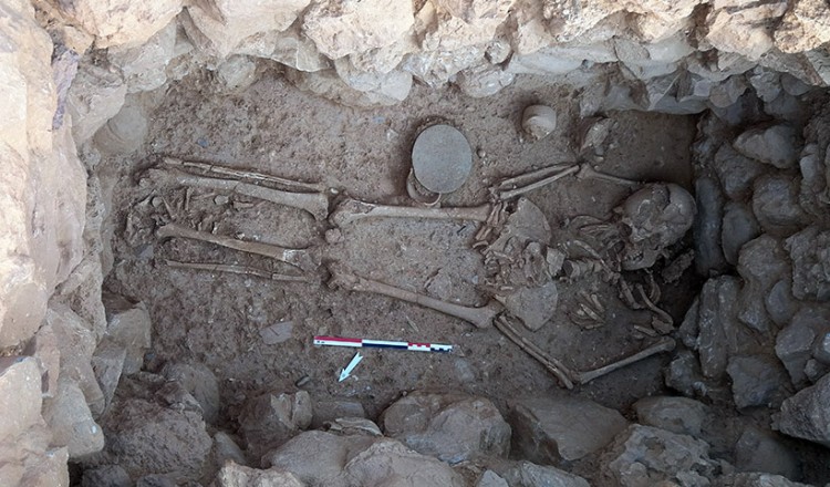 Σχεδόν άθικτος σκελετός γυναίκας βρέθηκε στην ανασκαφή στο Σίσι Λασιθίου