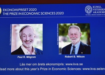 Νόμπελ Οικονομίας 2020: Τιμήθηκαν οι Αμερικανοί Πολ Μίλγκρομ και Ρόμπερτ Γουίλσον