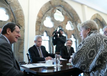 Κυπριακό: Συνάντηση Αναστασιάδη με την ειδική απεσταλμένη του ΟΗΕ την 1η Δεκεμβρίου