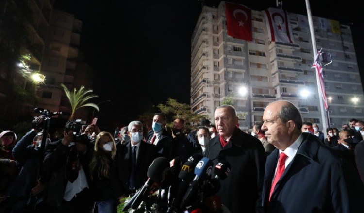 Μήνυμα για το Κυπριακό η επίσκεψη Ερντογάν στα Βαρώσια