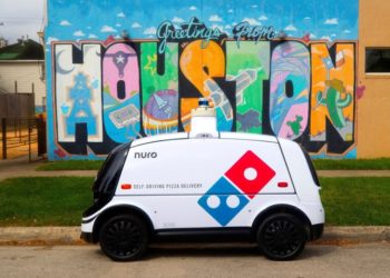 Το αυτόματο όχημα που θα μεταφέρει τις πίτσες (φωτ.: Domino's Pizza Inc)