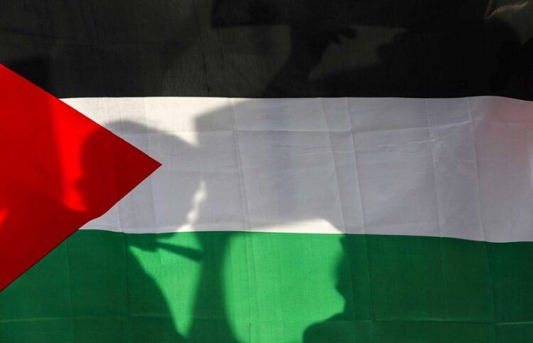 Η σημαία της Παλαιστίνης (φωτ.: EPA / Rolex Dela Rena)