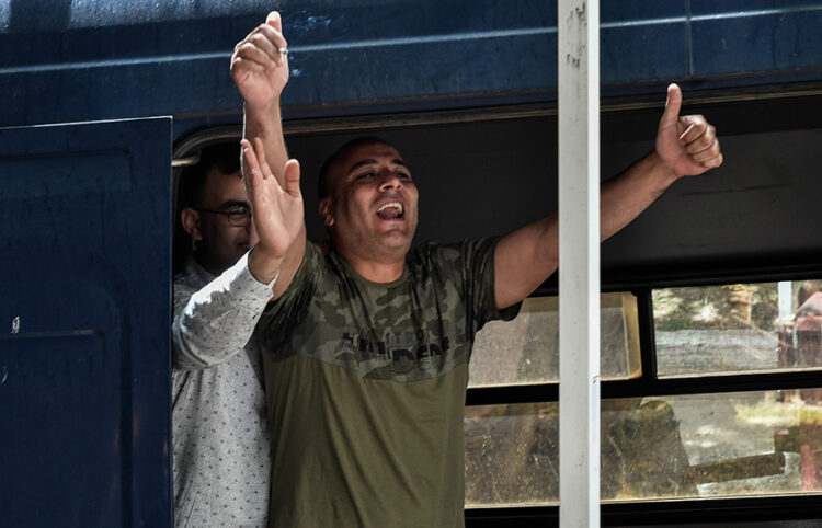 Ελεύθεροι οι Αιγύπτιοι κατηγορούμενοι για το ναυάγιο της Πύλου (φωτ.: EUROKINISSI / Νικήτας Κώτσιαρης)