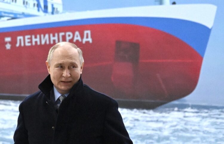 Ο πρόεδρος της Ρωσίας Βλαντίμιρ Πούτιν (φωτ.: EPA / Pavel Bednyakov / Sputnik / Kremlin Pool)