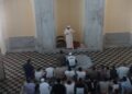 Μουσουλμάνοι προσεύχονται στο Γενί Τζαμί για τη γιορτή της Θυσίας του Αβραάμ (Πηγή φωτ.: Γενική Γραμματεία Θρησκευμάτων/Υπουργείο Παιδείας Θρησκευμάτων και Αθλητισμού)