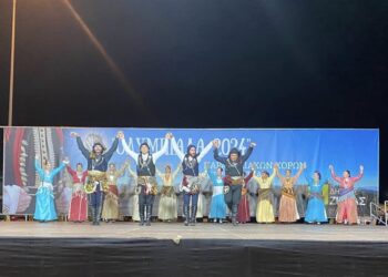 Η Εύξεινος Λέσχη Ν. Καβάλας στο 2ο Φεστιβάλ Παραδοσιακών Χορών «Ολυμπιάδα 2024» (φωτ.: Facebook / Λέσχη Ποντίων Ν. Καβάλας - Έτος Ιδρύσεως 1950)
