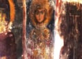 Τοιχογραφία των τελών του 13ου αι. Η Αγία Κυριακή ιστορημένη ως βυζαντινή πριγκίπισσα (βρίσκεται στον ναό του Αγίου Γεωργίου της Αγκώνας, στην Ορμήδεια της Κύπρου)