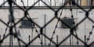 Το εξωτερικό των φυλακών Σταυρακίου, στα Ιωάννινα (φωτ.: EUROKINISSI)