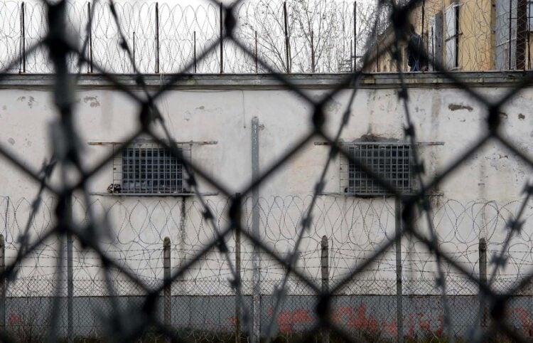 Το εξωτερικό των φυλακών Σταυρακίου, στα Ιωάννινα (φωτ.: EUROKINISSI)