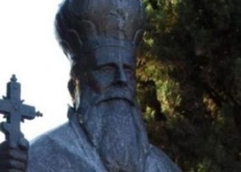 Προσπάθησαν να κλέψουν την προτομή του Μητροπολίτη Τραπεζούντας Χρύσανθου