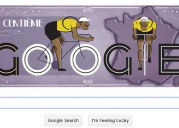 Tour De France στο Doodle της Google