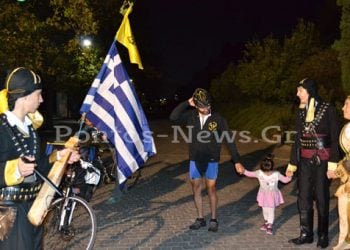 Έφτασε στην Αθήνα ο ποδηλάτης του Πόντου