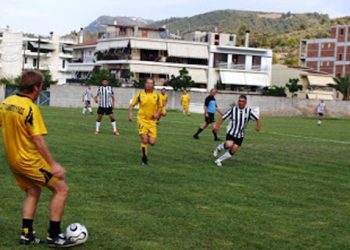 Αγώνας Παλαιμάχων ΑΕΚ - Πιερικός στα Καζαντζίδεια 2013