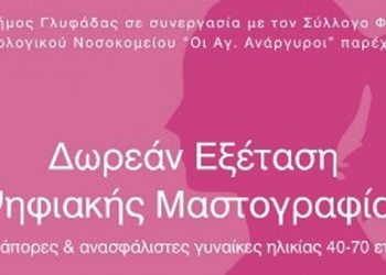 Δωρεάν ψηφιακή μαστογραφία