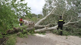 Καταστροφές από θύελλα στην Ξάνθη