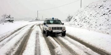 Πού χρειάζονται αλυσίδες λόγω χιονοπτώσεων