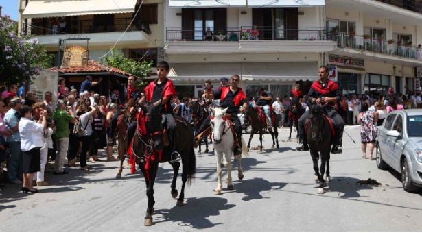 Σιάτιστα: Τα άλογα της Παναγιάς