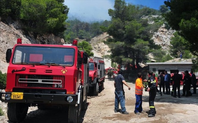 Πολύ υψηλός ο κίνδυνος πυρκαγιάς σήμερα