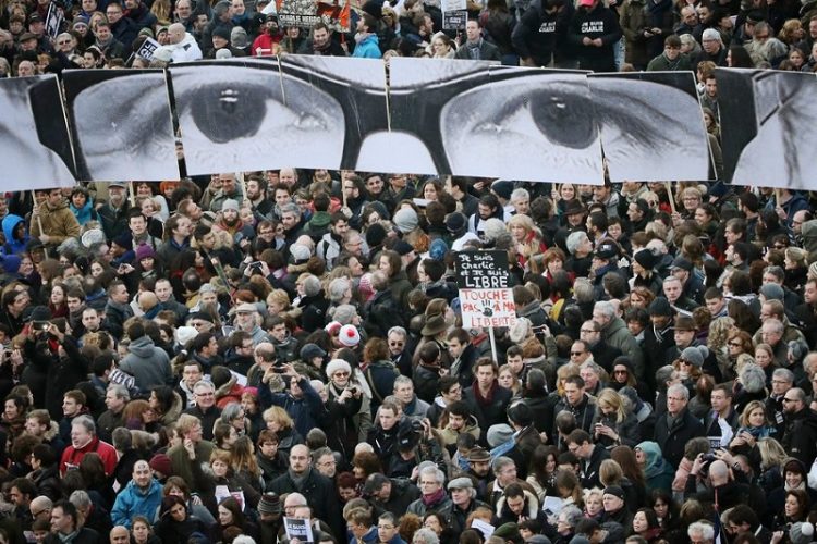 Λαοθάλασσα στο Παρίσι κατά της τρομοκρατίας