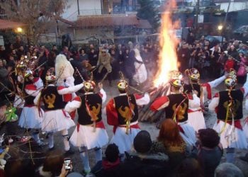 Αναβίωσαν για 10η συνεχή χρονιά οι Μωμόγεροι στο Ροδοχώρι (φωτο, βίντεο)