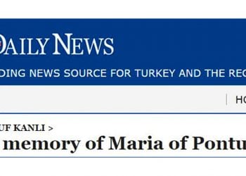 Στη μνήμη της Μαρίας από τον Πόντο – Άρθρο στη Hürriyet