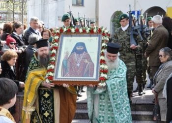 Στη Δράμα τα ιερά λείψανα του Οσίου Γεωργίου του Ομολογητή (Καρσλίδη)