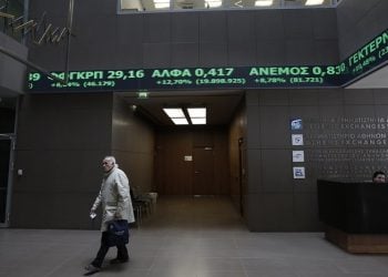 Μεγάλη άνοδος 6,98% του Χρηματιστηρίου μετά τη συνάντηση Τσίπρα-Μέρκελ-Ολάντ 2