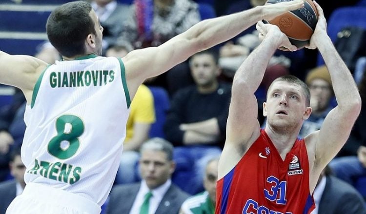 Euroleague: Παναθηναϊκός - ΤΣΣΚΑ Μόσχας 70-75