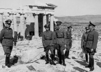 Χάρτης ντοκουμέντο με τα 1.170 χωριά που κατέστρεψαν οι Ναζί