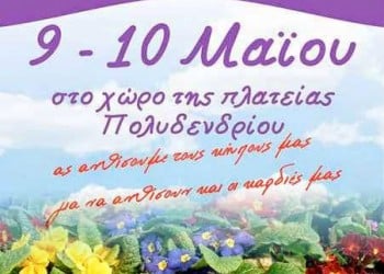 Η 1η ανθοκηπευτική έκθεση του Ποντιακού Συλλόγου Πολυδενδρίου - Cover Image