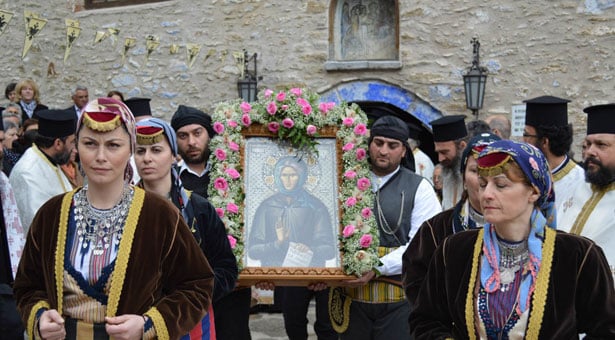 Η Στέγη Ποντίων Αμυνταίου υποδέχεται το Λείψανο της Οσίας Σοφίας της Πόντιας