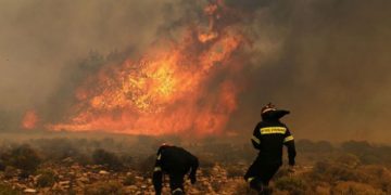 Υπό έλεγχο η φωτιά που ξέσπασε στη νότια Κεφαλονιά