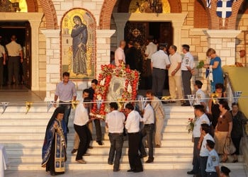 Γιορτάζει στη Νέα Μηχανιώνα η Παναγία Φανερωμένη