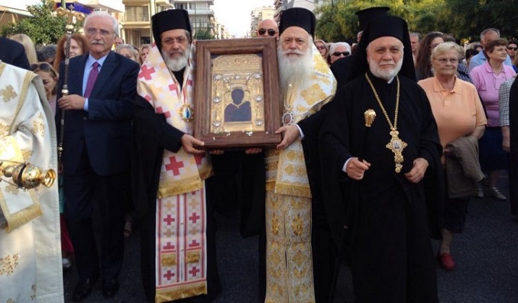 Η εικόνα της Παναγίας Σουμελά για ένα τριήμερο στο Ηράκλειο Κρήτης