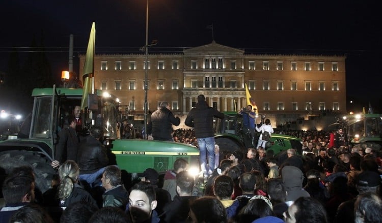 Μεγάλη η συμμετοχή στο παναγροτικό συλλαλητήριο