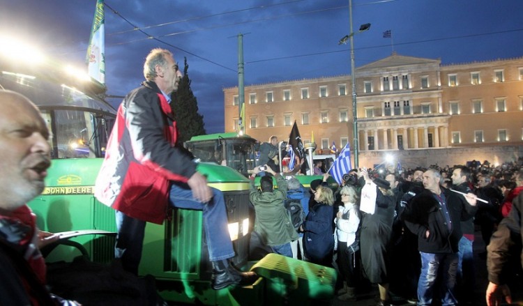 Στο ρυθμό του παναγροτικού συλλαλητηρίου η πρωτεύουσα