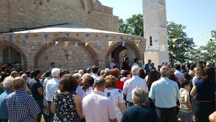 Στη μονή Άγιου Ιωάννη Βαζελώνος επιμνημόσυνη δέηση για τα θύματα της Γενοκτονίας - Cover Image