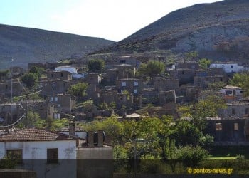 Άποψη από το Σχοινούδι, το ελληνικό χωριό που κάποτε άκμαζε στην Ίμβρο (φωτ.: Γεωργία Βορύλλα)