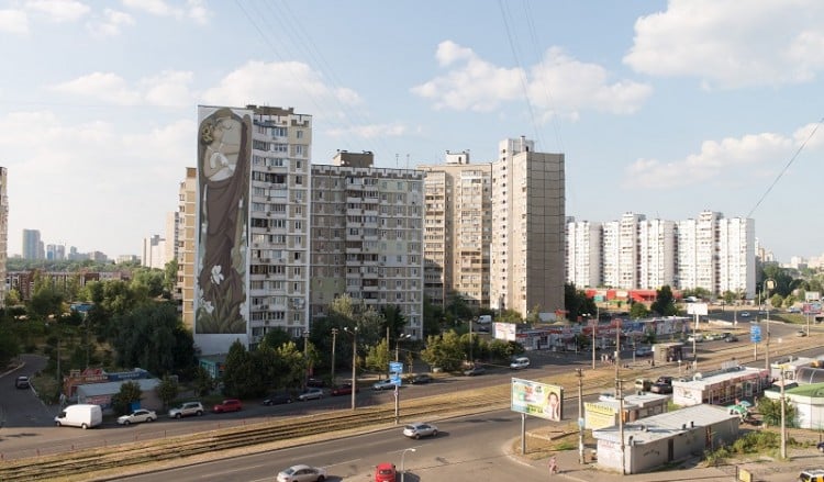 Στο Κίεβο, έργο Έλληνα, η μεγαλύτερη τοιχογραφία στην ιστορία της ελληνικής τέχνης