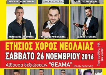 Ποντιακός Σύλλογος Κορινού – Ετήσιος χορός νεολαίας - Cover Image