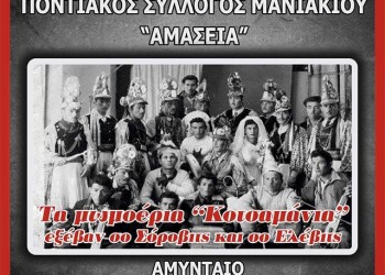 Οι Μωμόγεροι στους δρόμους του Αμυνταίου - Cover Image