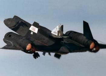 Το κατασκοπευτικό αεροσκάφος SR-71 της NASA (βίντεο)