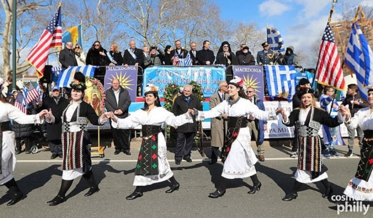 Προκλήσεις των Σκοπιανών στην παρέλαση για την 25η Μαρτίου στη Φιλαδέλφεια των ΗΠΑ