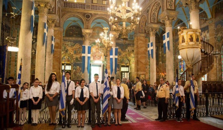 Έλληνες και Κύπριοι γιόρτασαν μαζί με τους Αιγυπτίους την επέτειο της 25ης Μαρτίου