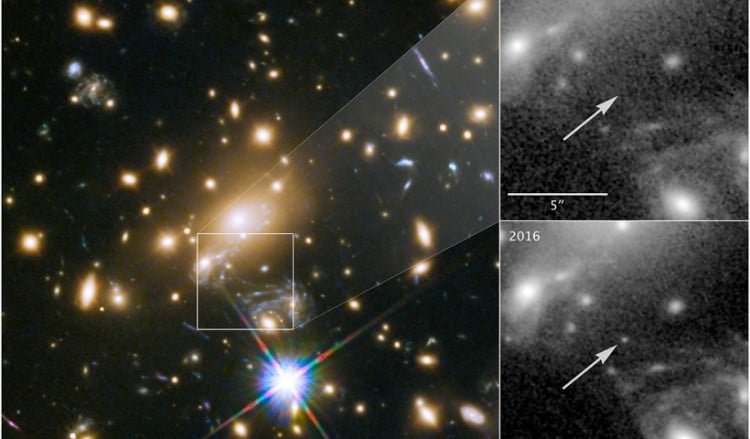 Το τηλεσκόπιο Hubble φωτογράφισε τον «Ίκαρο», το πιο μακρινό άστρο μέχρι σήμερα