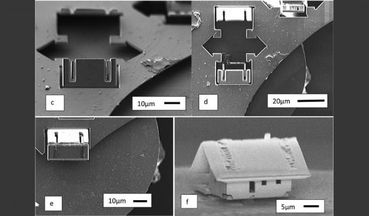 Νανορομπότ έφτιαξε το μικρότερο σπίτι στον κόσμο