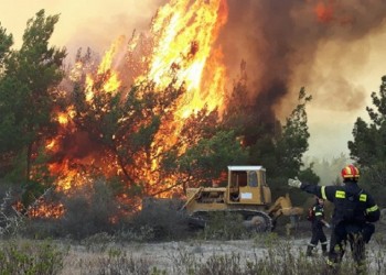 Φωτιές σε Μεσσηνία και Κέρκυρα 2